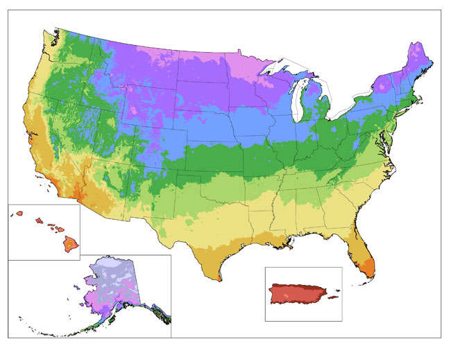 USDA Releases New Plant Hardiness Map - American Forests